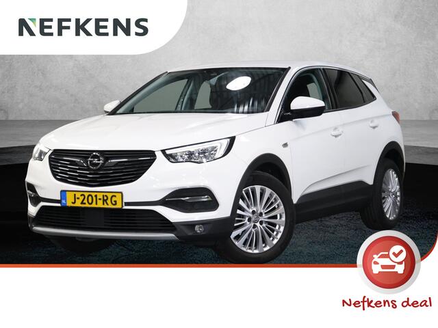 Opel Grandland X Innovation 130PK | 1ste eigenaar | Trekhaak | AppleCarplay/AndroidAuto | Camera | Climate Control | Cruise Control | Dodehoekdetectie | LED lampen | 18"LMV | Navigatie | Parkeersensoren | DAB Radio | Isofix | Privacy Glass |