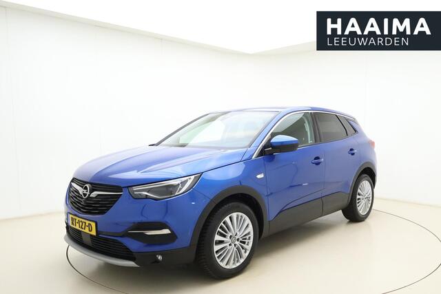 Opel Grandland X 1.2 Turbo Business Executive | Electrische achterklep | Navigatie | Camera | Half lederen bekleding | DAB radio | Apple Carplay | Extra getint glas