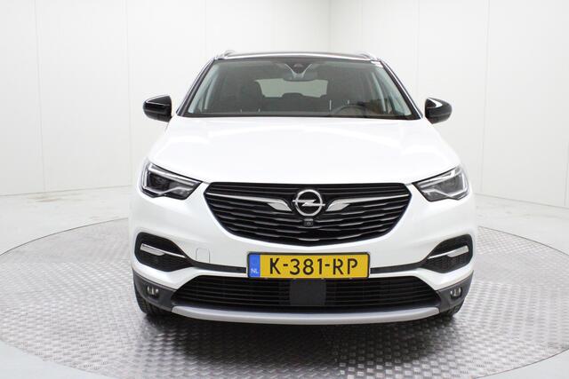 Opel Grandland X 1.6 Turbo Hybrid Elegance | automaat | navi | climate | elekt. achterklep | adaptief cruise | leder | stoelkoeling | keyless | dode hoek | carplay | spiegels elect. inklapbaar