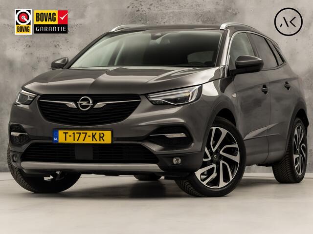 Opel Grandland X 1.2 Turbo Innovation Automaat (APPLE CARPLAY, GROOT NAVI, CLIMATE, SPORTSTOELEN, GETINT GLAS, KEYLESS, ELEK ACHTERKLEP, NIEUWSTAAT)