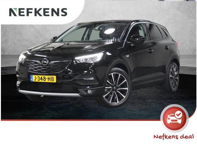 Opel Grandland X 225PK Hybrid Elegance | AppleCarPlay/AndroidAuto | AGR Stoel | Trekhaak | 18" Bi Color velgen | Climate Control | Cruise Control | Camera | Navigatie | LED lampen | AUTOMAAT | Isofix | Privacy Glass | Parkeersensoren |
