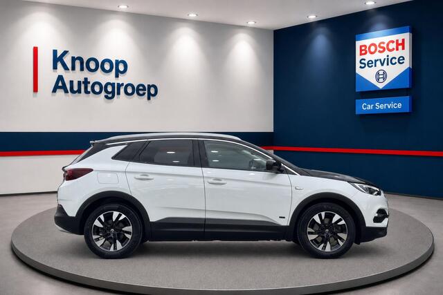 Opel Grandland X 1.6 Turbo Hybrid4 Ultimate | Camera | ACC | Navi | Elektrische achterklep | Clima | Stoelverwarming | Lm velgen | ( Vestiging - Vianen, 0347-371248 )