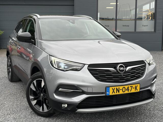 Opel Grandland X 1.2 Turbo Ultimate D-riem vv in 12-2024,1e Eigenaar,360°Camera,Trekhaak,131pk,6 Bak,Navi,Halfleder,Dodehoek,Rijstrooksensor,Keyless,Stoelverw,N.A.P,Apk tot 02-2027