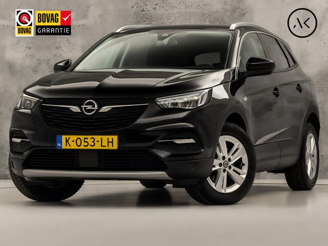 Opel Grandland X 1.2 Turbo Sport (APPLE CARPLAY, GROOT NAVI, CLIMATE, LEDER, CAMERA, SPORTSTOELEN, GETINT GLAS, CRUISE, NIEUWSTAAT)