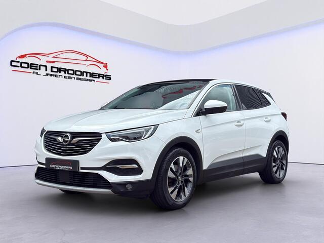 Opel Grandland X 1.6 Turbo Ultimate /Apple Carplay & Android/Panodak/Dode-hoek sens./Keyless/Stoel & Stuurverw./Trekhaak/Climate & Cruise Control/18" LMV/(MET GARANTIE*)