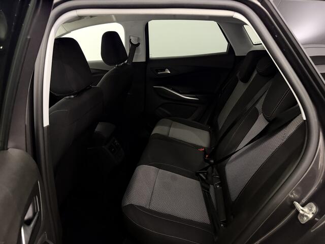 Opel Grandland X 1.2 Turbo Edition 2020 Apple carplay, Parkeersensoren, Airco, Stoelverwarming, Rijstrook correctie, A start stop, Lichtmetalen velgen, Cruise control