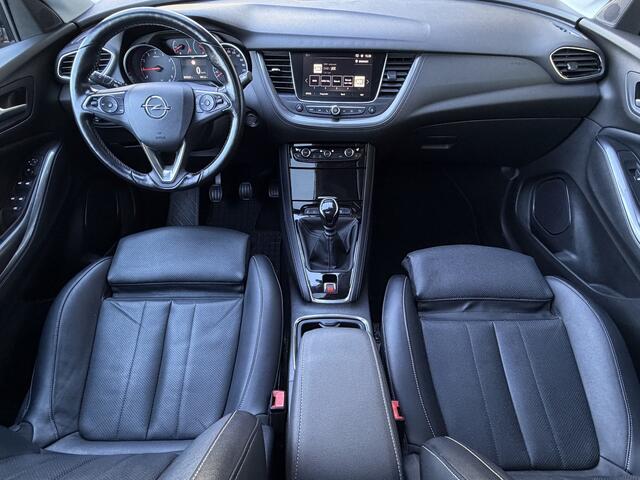 Opel Grandland X 1.2 Turbo Ultimate | PANO | LEER | Stoel koeling & verwarming | 18" | Carplay | 1. Eigenaar | Volledige historie | Interesse in een bezichtiging of proefrit, bel of app met 06-24282842
