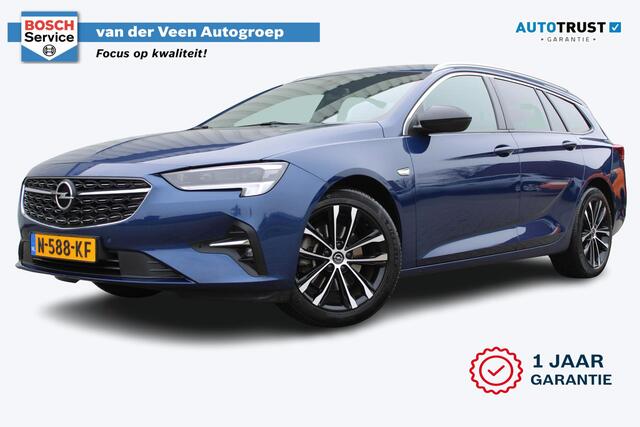 Opel INSIGNIA Sports Tourer 1.5 CDTI Ultimate | Incl. 12 maanden garantie | Cruise control | Climate control | Wegklapbare trekhaak | Apple CarPlay | Navigatie | Stuurverwarming | Leer/alcantara | Bose audio | Verkeersbord herkening |