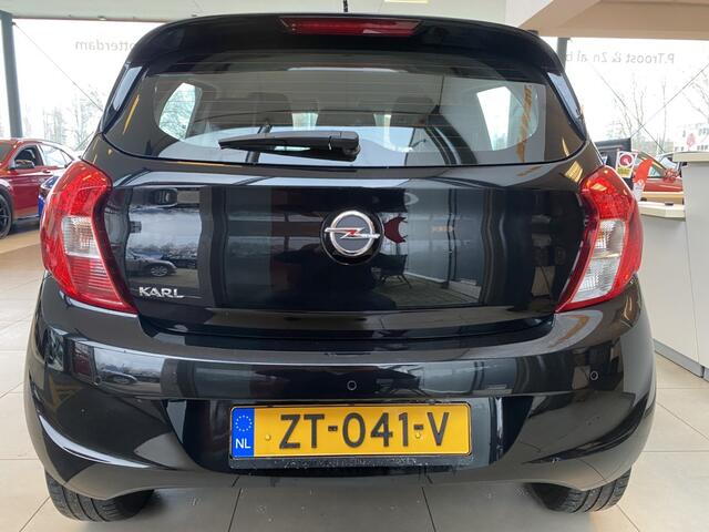 Opel KARL 1.0 ecoFLEX 120 Jaar Edition,Airco,Cruisecontrol,Bleutooth met Spraakbediening,Usb Aansluiting,Achteruitrijsensoren,15 Inch Lmv