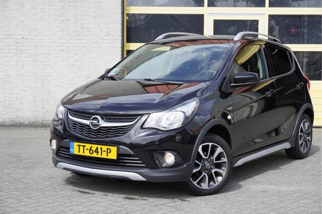 Opel KARL Rocks 1.0 5drs Online Edition BJ2018 Lmv 15" | Pdc | Navi | Sideskirts | App-Connect | Airco | Cruise control | Stuurbekrachtiging | Extra getint glas