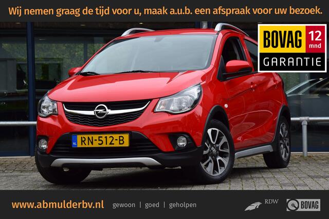 Opel KARL 1.0 Rocks Online Edition Automaat | Org. NL | BOVAG Garantie | 1e Eigenaar | Apple Carplay/Android Auto | PDC Achter | Cruise Control | Airco | Parkeersensoren Achter |