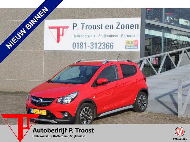 Opel KARL 1.0 Rocks Online Edition Automaat/1ste eigenaar/Orig.NL auto/Airco/Parkeersensoren/Apple car play/Bluetooth/Cruise Control/Centrale vergrendeling/Elektrische ramen/Slechts 17.000 km.