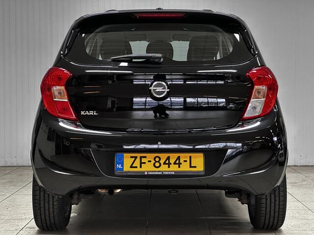 Opel KARL 1.0 ecoFLEX 120 Jaar Edition/ 15'' LMV/ PDC/ Airco/ Cruise/ Elek. pakket/ Isofix/ Bluetooth/ Multi. Stuur/ Dagrijverl./ Mistl./ Dakspoiler.
