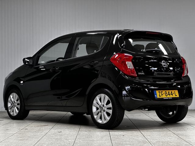 Opel KARL 1.0 ecoFLEX 120 Jaar Edition/ 15'' LMV/ PDC/ Airco/ Cruise/ Elek. pakket/ Isofix/ Bluetooth/ Multi. Stuur/ Dagrijverl./ Mistl./ Dakspoiler.