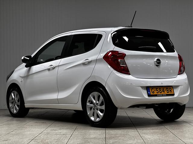 Opel KARL 1.0 ecoFLEX Innovation/ Apple+Android/ DAB+/ 15''LMV/ Half-LEDER/ Clima/ Navi/ Cruise/ Bluetooth/ Multi.LEDER.Stuur/ Elek.pakket/ Isofix/ C.V.Afstand.