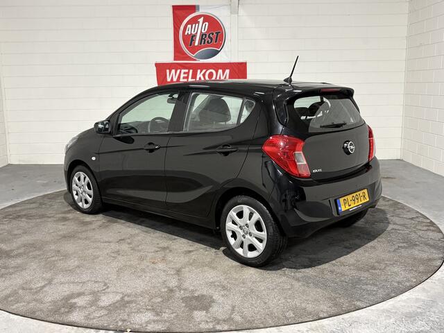 Opel KARL 1.0 ecoFLEX Edition, Airco, Parkeersensoren, Lichtmetaal, Cruise control, Radio, Telefoon, Blue tooth, Volledig onderhouden, NL auto