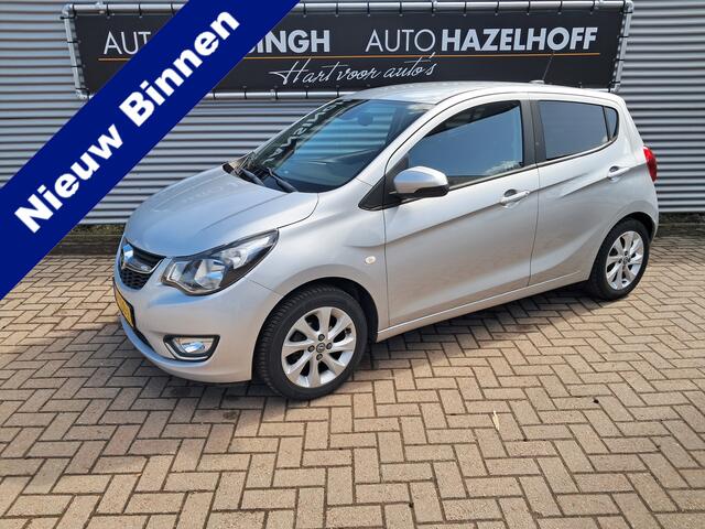 Opel KARL 1.0 ecoFLEX Innovation met 33.747 km!! | Clima | Cruise control | Lederen bekleding | LM Velgen | Privacy glas | RIJKLAARPRIJS INCL 12 MAANDEN GARANTIE EN BEURT