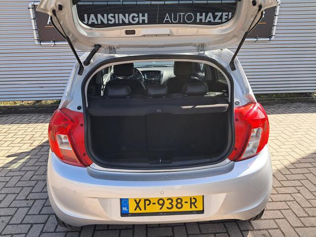 Opel KARL 1.0 ecoFLEX Innovation met 33.747 km!! | Clima | Cruise control | Lederen bekleding | LM Velgen | Privacy glas | RIJKLAARPRIJS INCL 12 MAANDEN GARANTIE EN BEURT