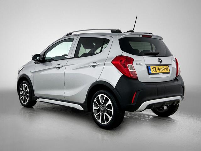 Opel KARL 1.0 Rocks Online Edition 75PK | 1ste eigenaar | AppleCarplay/AndroidAuto | Airco | Bluetooth | 15"LMV | Isofix | LED | Privacy Glass | Parkeersensoren | DAB Radio | Dakrails |