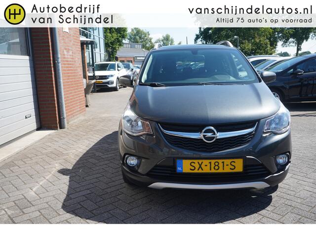 Opel KARL 1.0 ROCKS ONLINE EDITION ORIGINEEL NEDERLANDS ANDROID/APPLECARPLAY(NAVI) AIRCO CRUISECONTROL PARKEERSENSOREN BLUETOOTH 15INCH PRIVACYGLAS ELECTR.RAMEN/SPIEGELS ENZ...