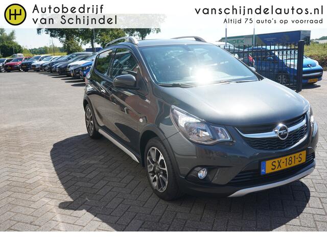 Opel KARL 1.0 ROCKS ONLINE EDITION ORIGINEEL NEDERLANDS ANDROID/APPLECARPLAY(NAVI) AIRCO CRUISECONTROL PARKEERSENSOREN BLUETOOTH 15INCH PRIVACYGLAS ELECTR.RAMEN/SPIEGELS ENZ...