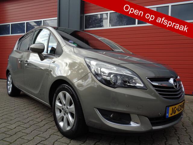 Opel MERIVA 1.4 Turbo Blitz 120PK Clima Navi Cruise Leer LMV Trekhaak NL-Auto Hoge-Instap