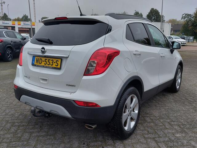 Opel MOKKA X 1.4 Turbo 140pk Edition+ | Navi + Apple Carplay + Android Auto | Airco | Cruise | Pdc V+A+Camera | Licht+Regensensor | Mistlampen | Privacy Glass | 17''lm | Trekhaak