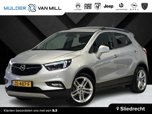Opel MOKKA X Innovation+ 1.4 Turbo 140pk | SCHUIF/OPEN DAK | LEDER | TREKHAAK | FULL LED | STOEL- EN STUURVERWARMING | NAVI | AGR-STOELEN | KEYLESS | ISOFIX |