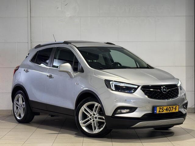 Opel MOKKA X Innovation+ 1.4 Turbo 140pk | SCHUIF/OPEN DAK | LEDER | TREKHAAK | FULL LED | STOEL- EN STUURVERWARMING | NAVI | AGR-STOELEN | KEYLESS | ISOFIX |