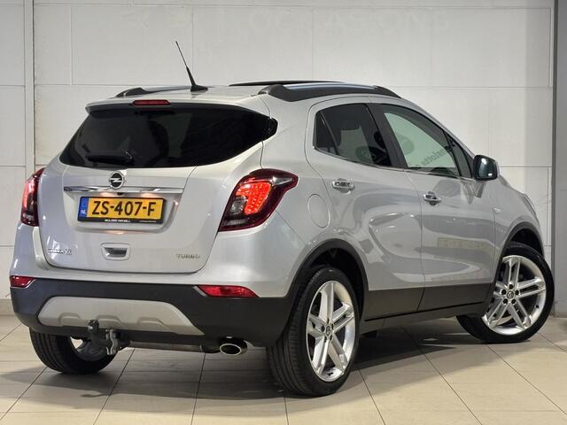 Opel MOKKA X Innovation+ 1.4 Turbo 140pk | SCHUIF/OPEN DAK | LEDER | TREKHAAK | FULL LED | STOEL- EN STUURVERWARMING | NAVI | AGR-STOELEN | KEYLESS | ISOFIX |