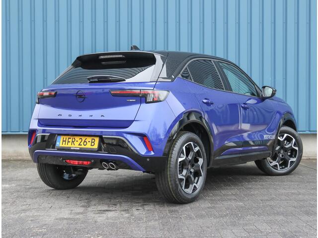 Opel MOKKA 1.2 136PK Turbo Hybrid Ultimate | AppleCarPlay/AndroidAuto | Adaptive Cruise Control | Climate Control | Camera | Digitale Cockpit | Navigatie | FULL LED | Privacy Glass | TwoTone | Isofix |
