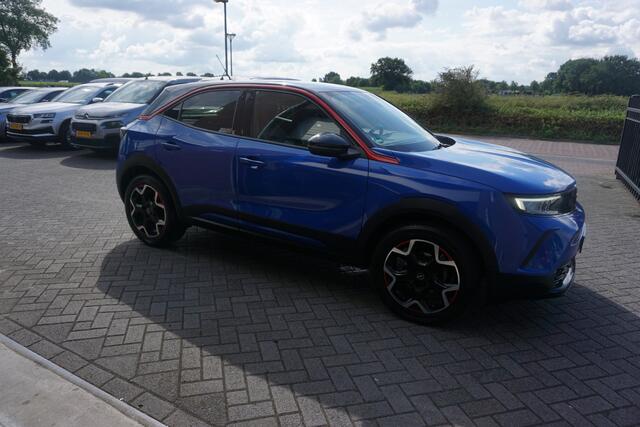 Opel MOKKA 1.2 TURBO 131PK GS LINE TWO TONE ORIGINEEL NL OKT 2021 AFN.TREKHAAK CAMERA LEDER STOELVERWARMING ANDROID-APPLECARPLAY NAVIGATIE FULL LED PDC CLIMA ADAPTIEVE CRUISE ENZ...