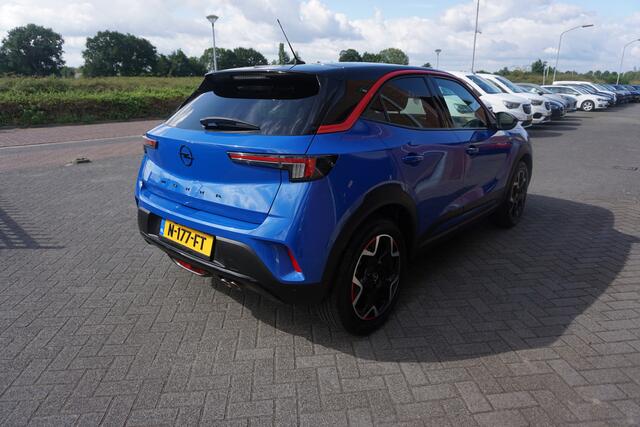 Opel MOKKA 1.2 TURBO 131PK GS LINE TWO TONE ORIGINEEL NL OKT 2021 AFN.TREKHAAK CAMERA LEDER STOELVERWARMING ANDROID-APPLECARPLAY NAVIGATIE FULL LED PDC CLIMA ADAPTIEVE CRUISE ENZ...
