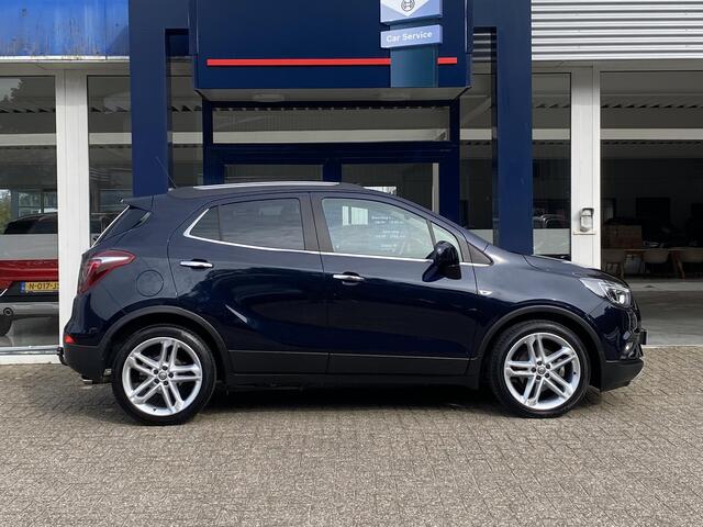 Opel MOKKA X 1.4 Turbo Innovation / Automaat / Vol-Leder / Elektr.-Schuif/Kanteldak / Stoelverwarming / Stuurverwarming / Cruise-Control / Climate-Control / Apple-Carplay & Android-Auto / Trekhaak / Keyless / LED / DAB Radio-Bluetooth / Navi / Armsteun-Voor / PDC V+