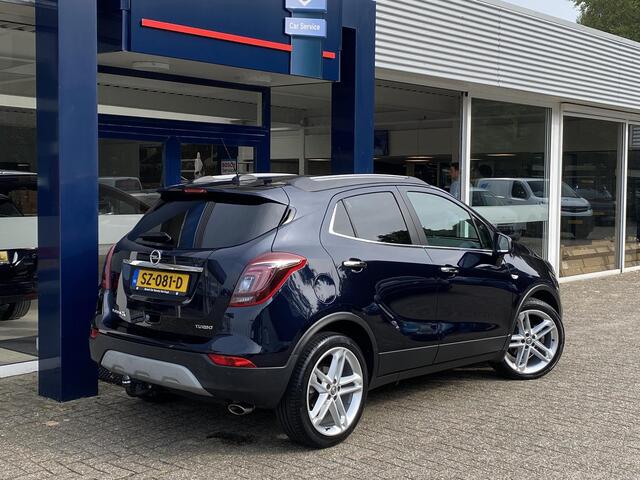Opel MOKKA X 1.4 Turbo Innovation / Automaat / Vol-Leder / Elektr.-Schuif/Kanteldak / Stoelverwarming / Stuurverwarming / Cruise-Control / Climate-Control / Apple-Carplay & Android-Auto / Trekhaak / Keyless / LED / DAB Radio-Bluetooth / Navi / Armsteun-Voor / PDC V+