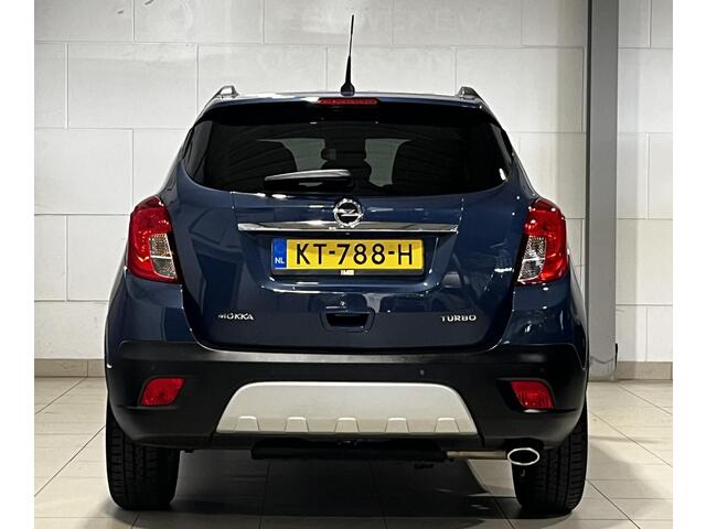 Opel MOKKA Cosmo+ 1.4 Turbo 140pk | ALL SEASON BANDEN | UNIEKE KM STAND | AGR-STOELEN | LEDER | NAVI | AFN. TREKHAAK | CAMERA | SCHUIF/KANTEL DAK |