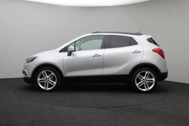 Opel MOKKA X 1.4 Turbo Innovation 2018 | Dealer Onderhouden | Trekhaak | Navigatie | Airco | Cruise Control | Stoel & Stuurverwarming | Parkeersensoren | 2 Sleutels | Lichtmetaal | Boekjes