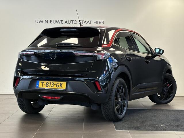 Opel MOKKA Electric GS 3-FASEN 50kWh 136pk | NAPPA LEDER | TWO-TONE! | 180° CAMERA | NAVI PRO | ISOFIX | FULL LED | 11 kW BOORDLADER | STUURVERWARMING | APPLE CARPLAY / ANDROID AUTO |