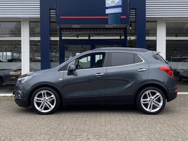 Opel MOKKA X 1.4 Turbo Innovation / NL-Auto / 2e-Eigenaar / Dealer-Onderhouden / Vol-Leder / Schuifdak /Stuur- en Stoelverwarming / Trekhaak / Apple-Carplay & Android-Auto / Cruise-Control / Climate-Control / Keyless / DAB Radio-Bluetooth / PDC V+A met Camera / 19''