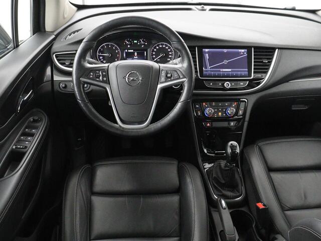 Opel MOKKA X 1.4 Turbo Innovation | Schuifdak | Leder | Stoelverwarming | Trekhaak | Full LED | Camera | Carplay | Navigatie | 19'' | Parkeerhulp | Climate control | Keyless | Cruise control