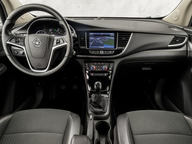 Opel MOKKA X 1.4 Turbo Innovation Sport 140Pk (APPLE CARPLAY, 1e EIGENAAR, GROOT NAVI, CAMERA, LEDER, SPORTSTOELEN, GETINT GLAS, TREKHAAK, ADAPTIVE CRUISE, NIEUWSTAAT)