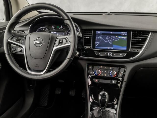 Opel MOKKA X 1.4 Turbo Innovation Sport 140Pk (APPLE CARPLAY, 1e EIGENAAR, GROOT NAVI, CAMERA, LEDER, SPORTSTOELEN, GETINT GLAS, TREKHAAK, ADAPTIVE CRUISE, NIEUWSTAAT)
