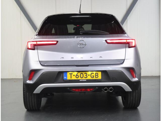 Opel MOKKA 130PK Ultimate | AppleCarPlay/AndroidAuto | Camera | Dodehoekdetectie | Stuur/stoelverwarming | AUTOMAAT | Alcantara/Leer | Two-tone | Adaptief Cruise Control | Keyless | Isofix | Privacy Glass | Trekhaak |