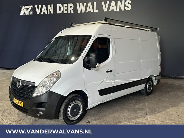 Opel MOVANO 2.3 CDTI BiTurbo 145pk L2H2 Euro6 Airco | Imperiaal | Navigatie | Camera 2500kg Trekhaak, Cruisecontrol, Parkeersensoren, Trap, Bijrijdersbank