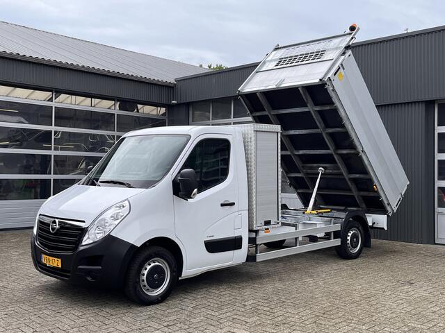 Opel MOVANO 2.3 CDTI L3 146pk Kipper Pick-up Open laadbak Airco Trekhaak 2500 trekgewicht Telefoonvoorbereiding 2-persoons Gereedschapkist uitvoering Kieper pick-up p-up Euro 6