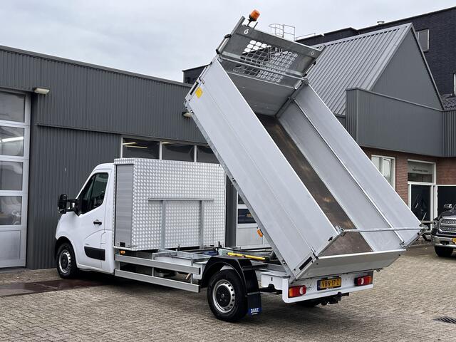 Opel MOVANO 2.3 CDTI L3 146pk Kipper Pick-up Open laadbak Airco Trekhaak 2500 trekgewicht Telefoonvoorbereiding 2-persoons Gereedschapkist uitvoering Kieper pick-up p-up Euro 6