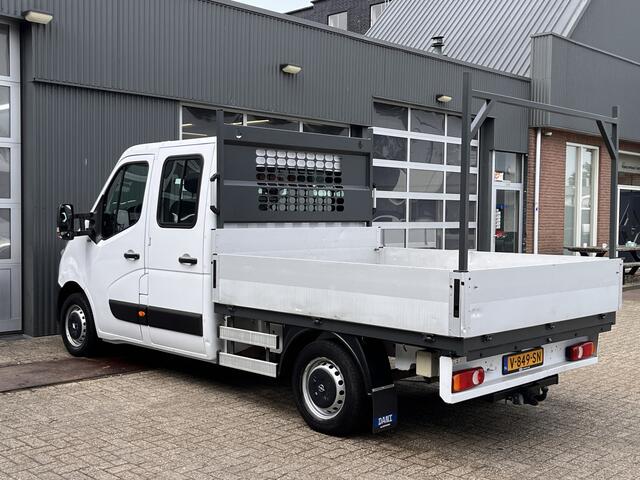 Opel MOVANO 2.3 CDTI DC Pick-up Open laadbak Dubbele cabine Airco Cruise control Trekhaak 2500 trekgewicht Navigatiesysteem Telefoonvoorbereiding 6 persoons pick-up p-up Euro 6