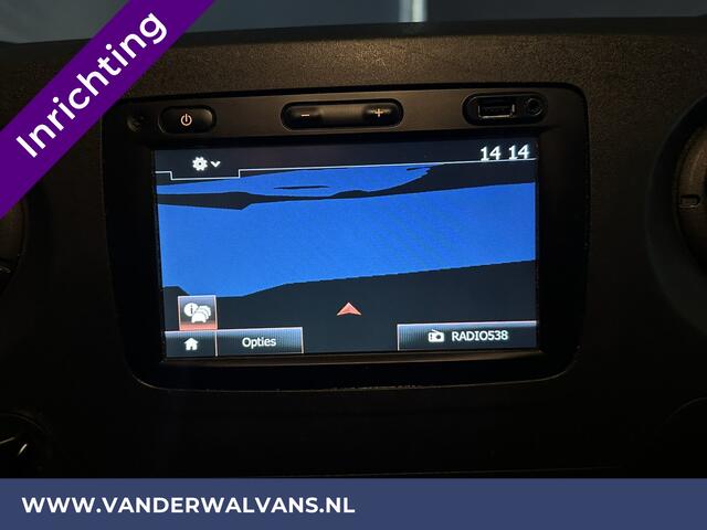 Opel MOVANO 2.3 CDTI 146pk L2H2 inrichting Euro6 Airco | Omvormer | Imperiaal | Trap | Camera Navigatie, Trekhaak, Cruisecontrol, Parkeersensoren, Bijrijdersbank