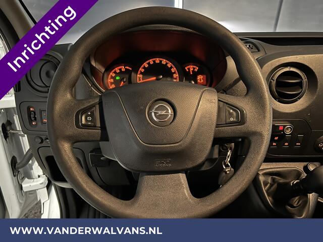 Opel MOVANO 2.3 CDTI 146pk L2H2 inrichting Euro6 Airco | Imperiaal | Omvormer | Camera 2500kg Trekhaak, Navigatie, Cruisecontrol, Parkeersensoren, Bijrijdersbank