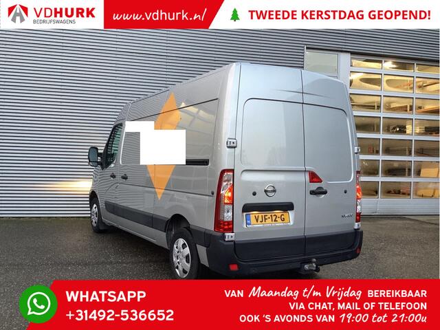 Opel MOVANO (Nissan NV400) 35 2.3 dCi 136 pk L2H2 2x Schuifdeur/ Climate/ CarPlay/ Navi/ Cruise/ Camera/ PDC/ Trekhaak